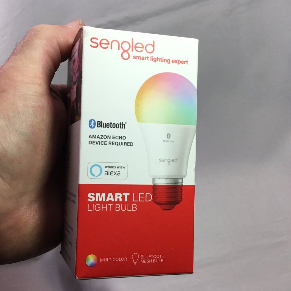 SENGLED SMART LIGHT BULB BLUETOOTH MESH COLOR CHANGING LED ALEXA 1 Bulb